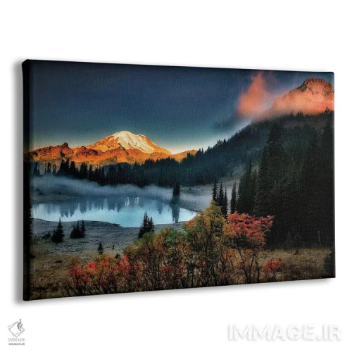 تابلو طلوع آفتاب در راینیِر اثر دنیس فراتس - نمای پرسپکتیو محصول