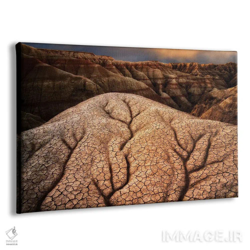 تابلو مجسمهٔ بدلندز (منطقه جغرافیایی/مجسمه) اثر دنیس فراتس - نمای پرسپکتیو محصول