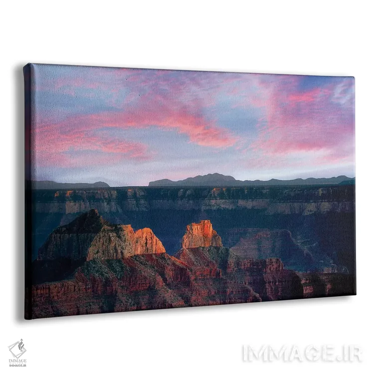 تابلو غروب گرند کانیون ۱ (آمریکا) اثر دنیس فراتس - نمای پرسپکتیو محصول