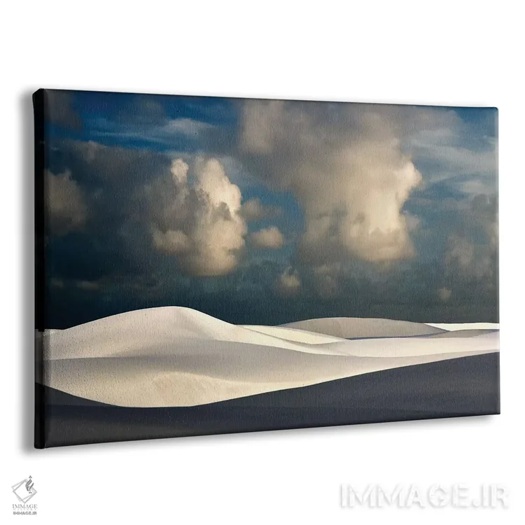 تابلو شنهای سفید اثر دنیس فراتس - نمای پرسپکتیو محصول