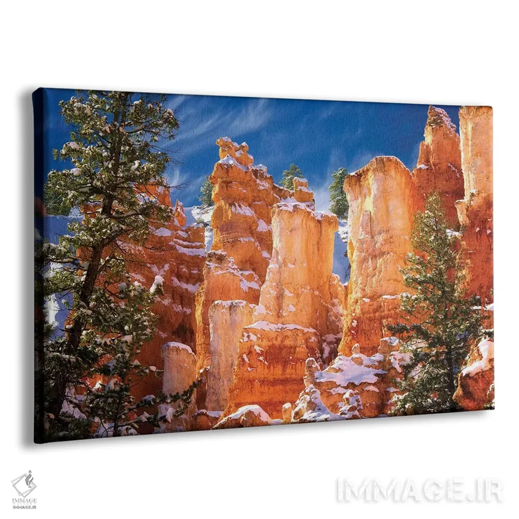 تابلو تندیسهای بریس (پارک ملی در آمریکا) اثر دنیس فراتس - نمای پرسپکتیو محصول