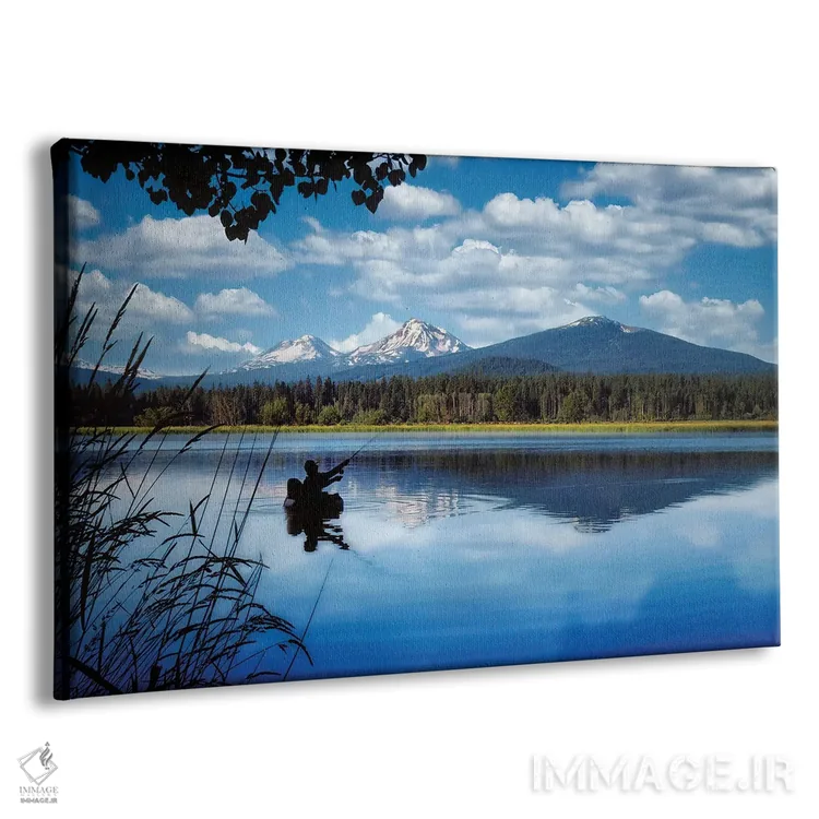 تابلو ماهیگیری آرام اثر دنیس فراتس - نمای پرسپکتیو محصول