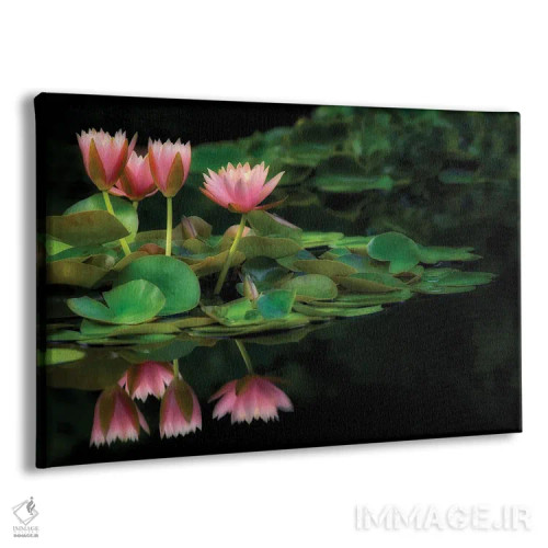 تابلو بازتاب سوسن اثر دنیس فراتس - نمای پرسپکتیو محصول