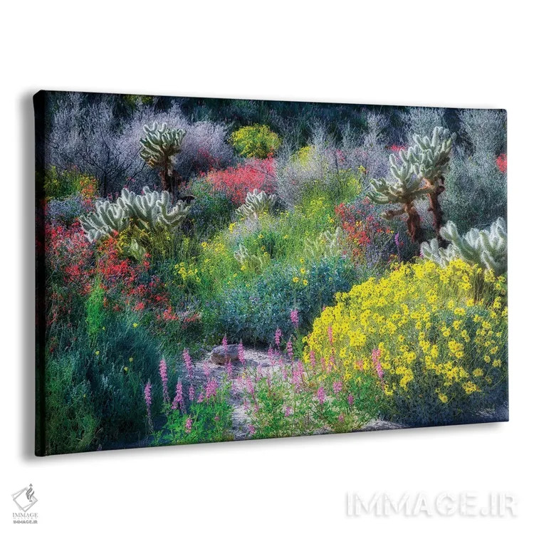 تابلو گلهای وحشی بورگو (منطقه در کالیفرنیا) اثر دنیس فراتس - نمای پرسپکتیو محصول