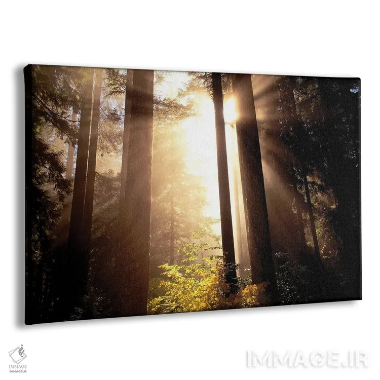 تابلو مه پاییزی دو اثر دنیس فراتس - نمای پرسپکتیو محصول