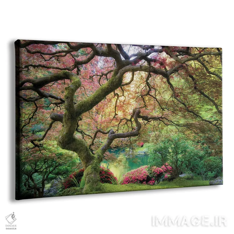 تابلو افرا پیچخورده اثر دنیس فراتس - نمای پرسپکتیو محصول