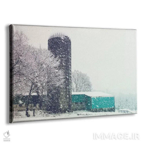 تابلو زمستان در مزرعه اثر دبرا اوبرتانک - نمای پرسپکتیو محصول