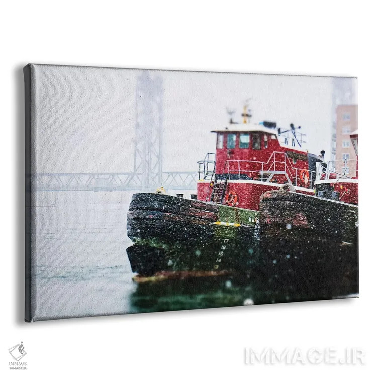 تابلو یدککشهای برفی اثر دبرا اوبرتانک - نمای پرسپکتیو محصول