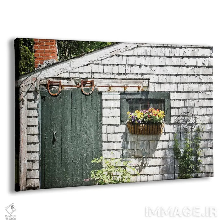 تابلو سایبان گلدانکاری اثر دبرا اوبرتانک - نمای پرسپکتیو محصول