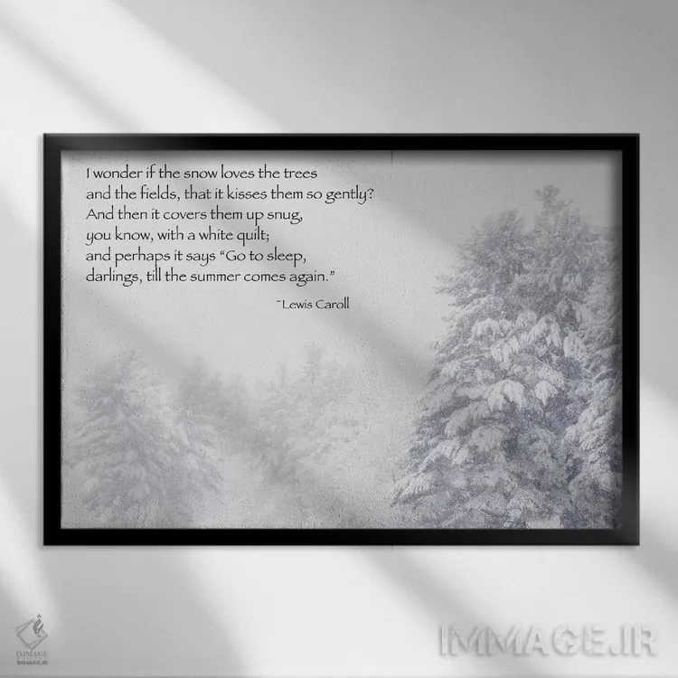 تابلو برو بخواب اثر دبرا اوبرتانک - نمای قابدار مشکی