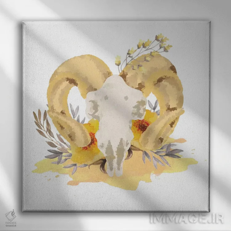 تابلو آرام بخواب اثر فایو بای فایو کالکتیو - نمای روبهرو روی دیوار