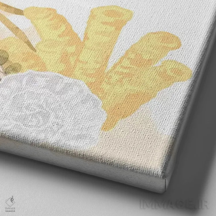 تابلو بازی با شن اثر فایو بای فایو کالکتیو - نمای نزدیک بافت بوم