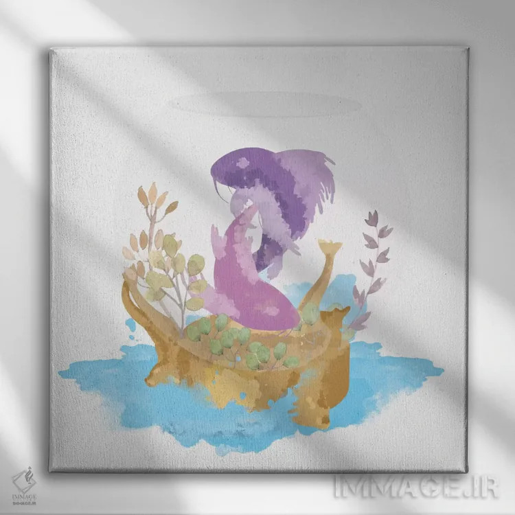 تابلو تماشا از پشت شیشه اثر فایو بای فایو کالکتیو - نمای روبهرو روی دیوار