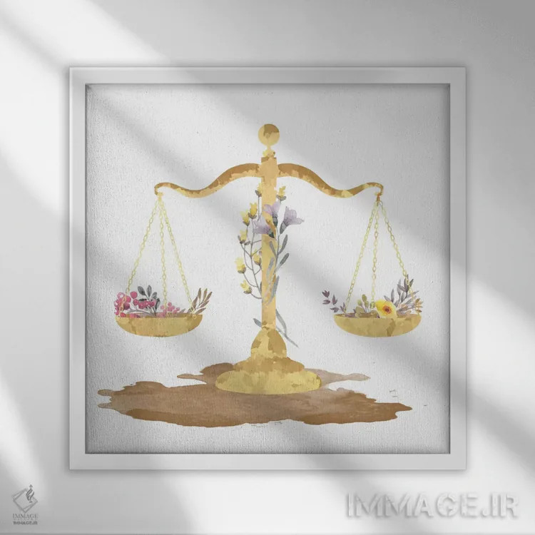 تابلو همیشه ثابت اثر فایو بای فایو کالکتیو - نمای قابدار سفید