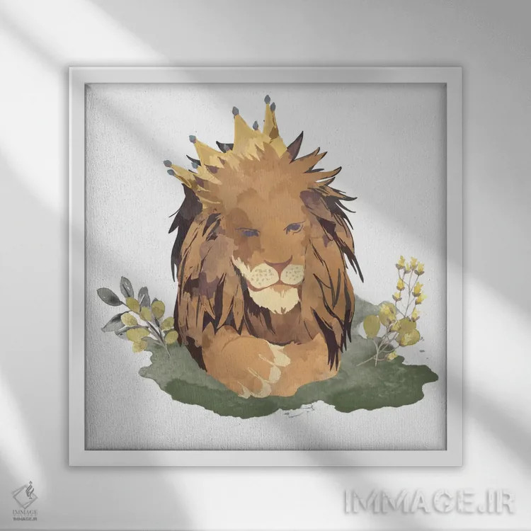 تابلو مشرف بر یک امپراتوری اثر فایو بای فایو کالکتیو - نمای قابدار سفید