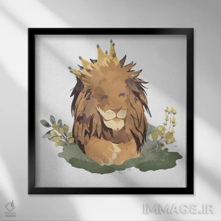 تابلو مشرف بر یک امپراتوری اثر فایو بای فایو کالکتیو - نمای قابدار مشکی