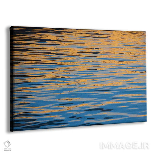 تابلو Canary Islands, Spain,نگاهی انتزاعی به بازتاب رنگهای غروب بر اقیانوس آرام، جزایر قناری، اسپانیا اثر دیوید فلیتهام - نمای پرسپکتیو محصول