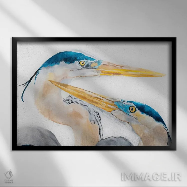 تابلو رقص اثر دایان فیفر - نمای قابدار مشکی