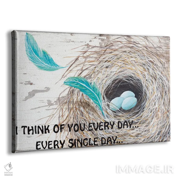 تابلو به تو فکر میکنم اثر دایان فیفر - نمای پرسپکتیو محصول