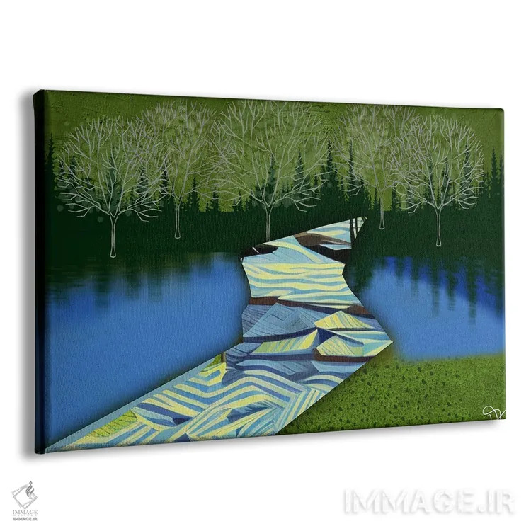 تابلو مسیر اثر دارلا فرارا - نمای پرسپکتیو محصول