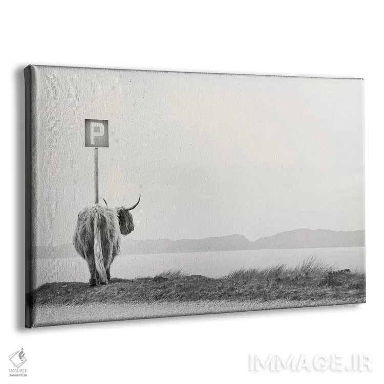 تابلو مهمان کوهستان اثر دوریت فوگ - نمای پرسپکتیو محصول