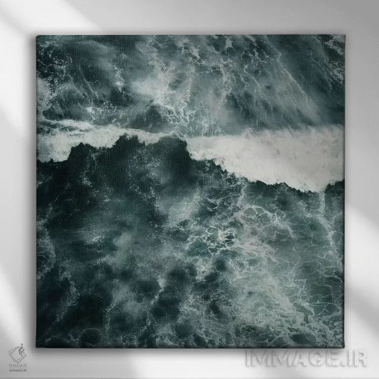 تابلو آکوا دو (لعاب یا آب) اثر دوریت فوگ - نمای روبهرو روی دیوار