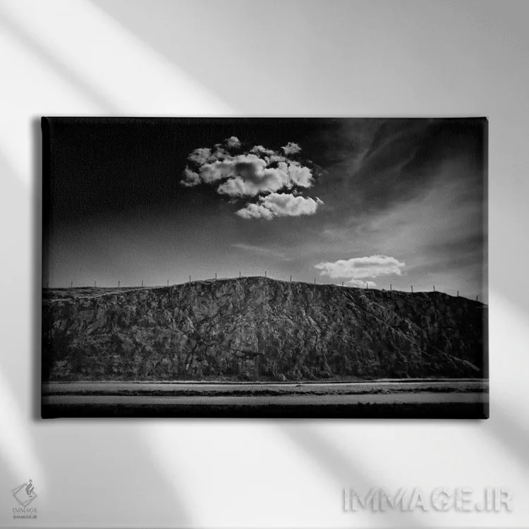 تابلو ابر اثر دوریت فوگ - نمای روبهرو روی دیوار