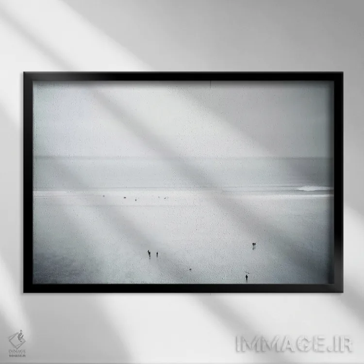 تابلو Cornwall, England, United Kingdom,خلیج واترگیت، کورنوال، انگلستان، بریتانیا اثر دوریت فوگ - نمای قابدار مشکی