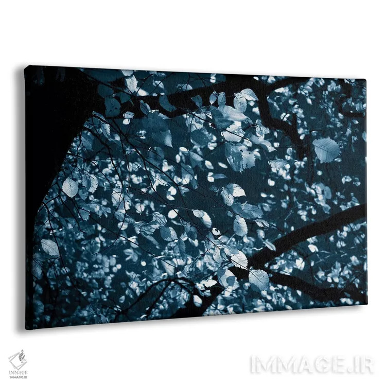 تابلو تا ابد آبی اثر دوریت فوگ - نمای پرسپکتیو محصول