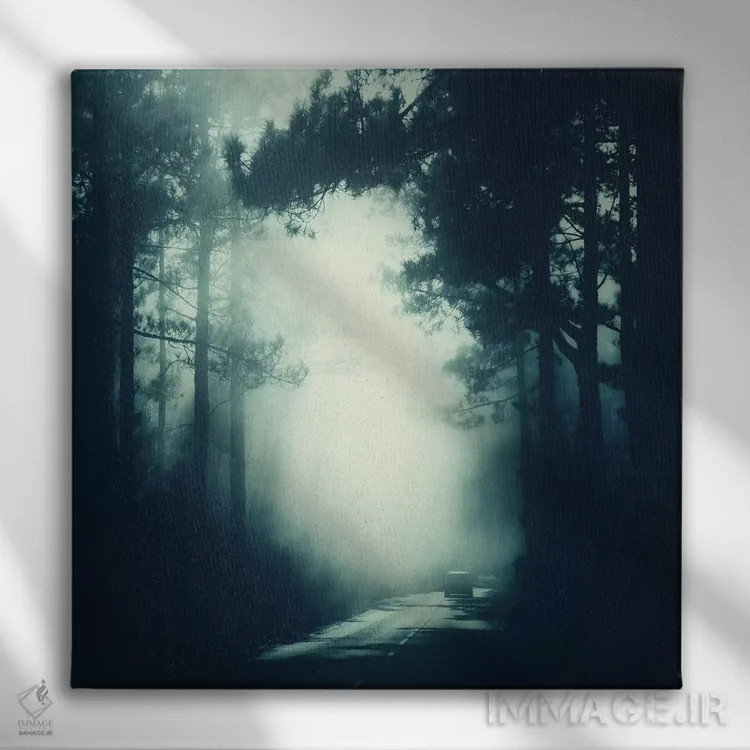 تابلو گذرگاه اثر دوریت فوگ - نمای روبهرو روی دیوار