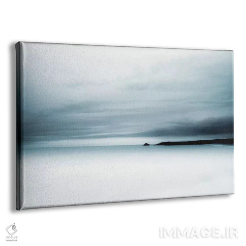 تابلو شبهجزیره و دریا اثر دوریت فوگ - نمای پرسپکتیو محصول