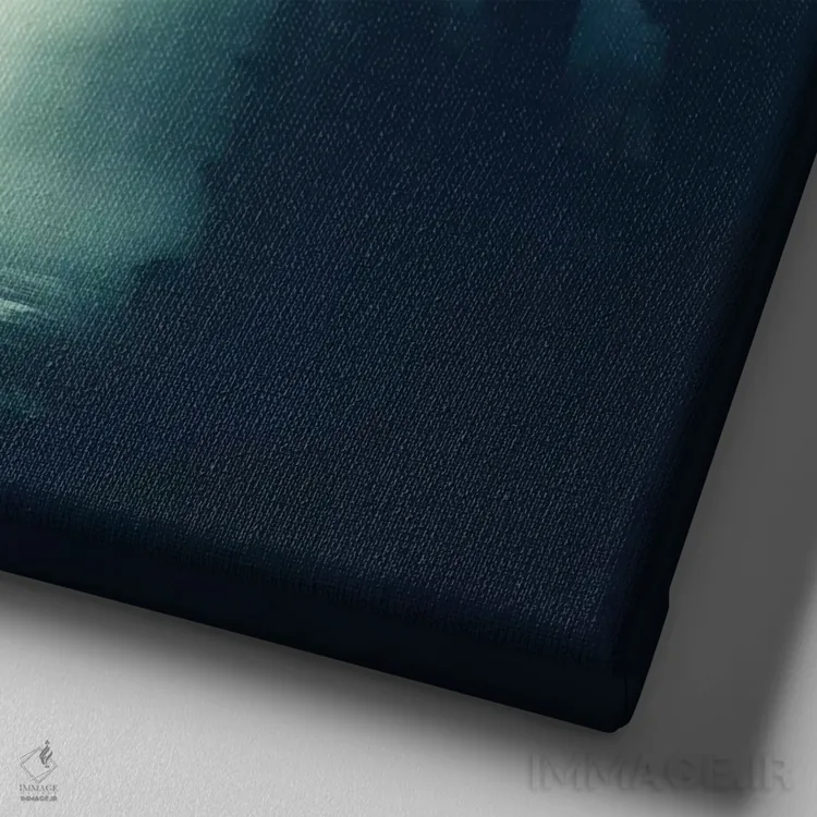 تابلو گذرگاه اثر دوریت فوگ - نمای نزدیک بافت بوم