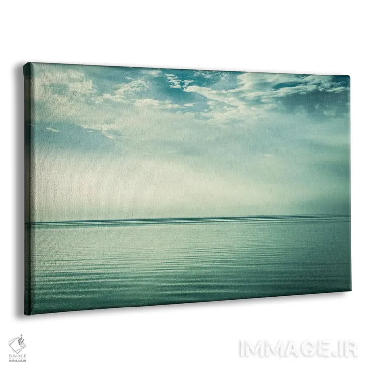 تابلو دریا و آسمان اثر دوریت فوگ - نمای پرسپکتیو محصول