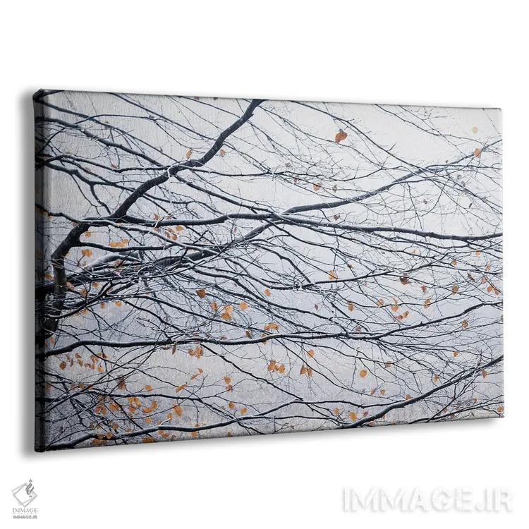 تابلو برگهای رقصان اثر دوریت فوگ - نمای پرسپکتیو محصول