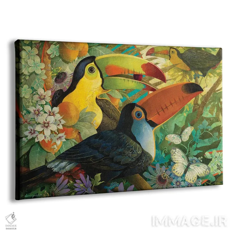 تابلو میانپرده اثر دیوید گالچات - نمای پرسپکتیو محصول