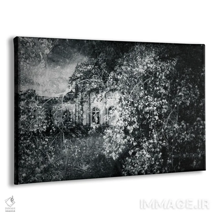 تابلو قلعه باغ اثر دوریت فوگ - نمای پرسپکتیو محصول