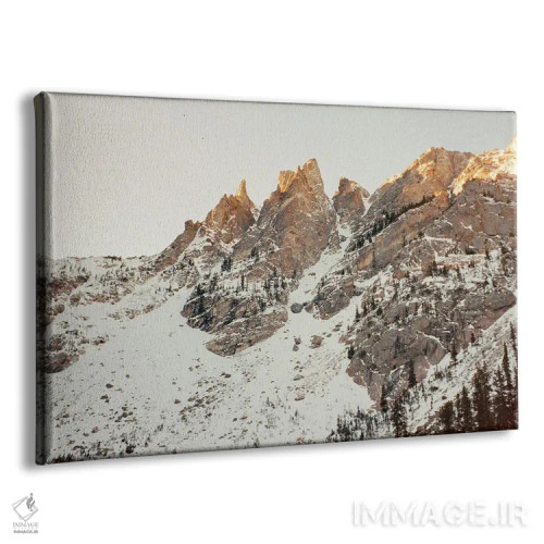 تابلو آخرین نور بر صخرهها اثر دنیل گارسیا - نمای پرسپکتیو محصول