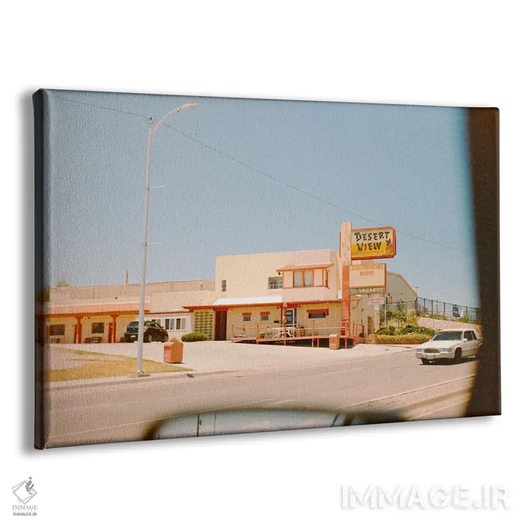 تابلو منظرهٔ کویر اثر دنیل گارسیا - نمای پرسپکتیو محصول