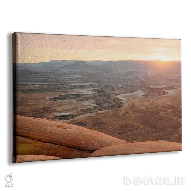 تابلو غروب کنیونلندز (پارک ملی آمریکا) اثر دنیل گارسیا - نمای پرسپکتیو محصول