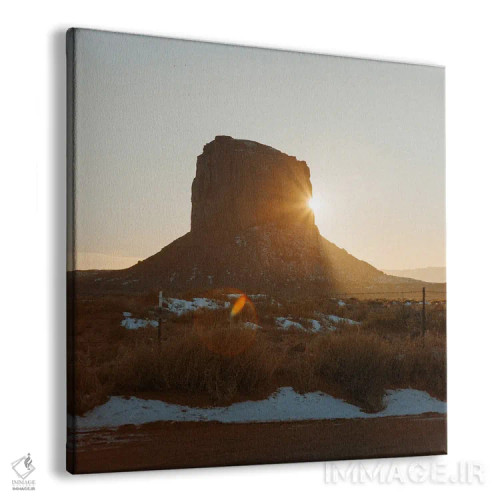 تابلو غروب بنای تاریخی اثر دنیل گارسیا - نمای پرسپکتیو محصول