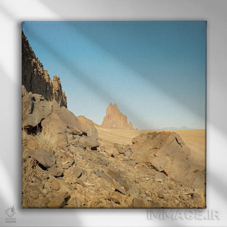 تابلو شیپراک (کوه صخرهای در نیومکزیکو) اثر دنیل گارسیا - نمای روبهرو روی دیوار
