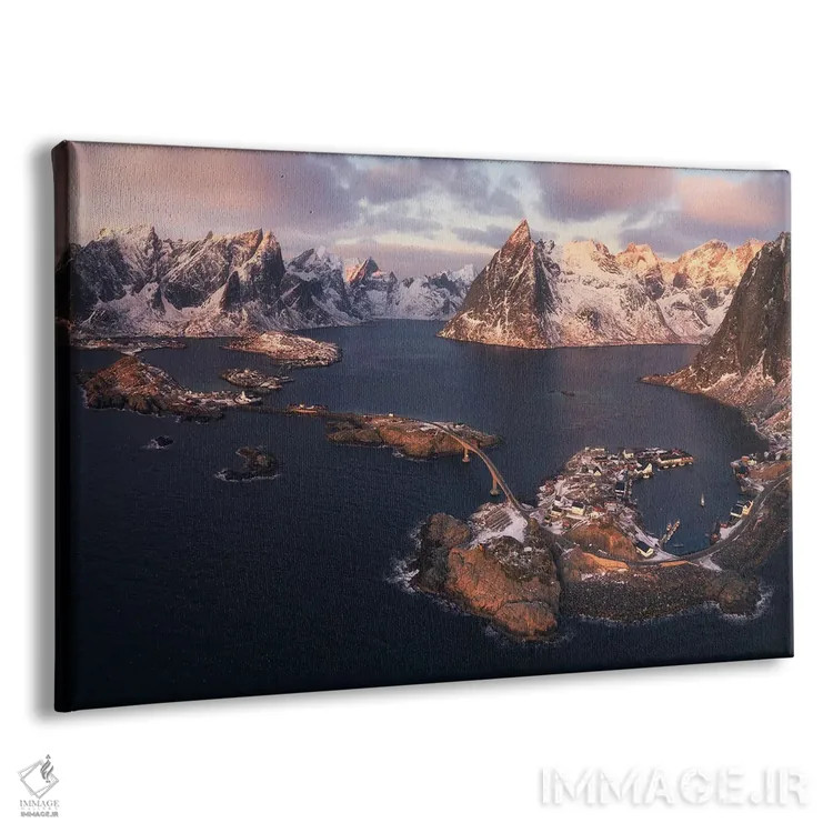 تابلو پانورامای هامنوی از بالا اثر دنیل گاستاگر - نمای پرسپکتیو محصول