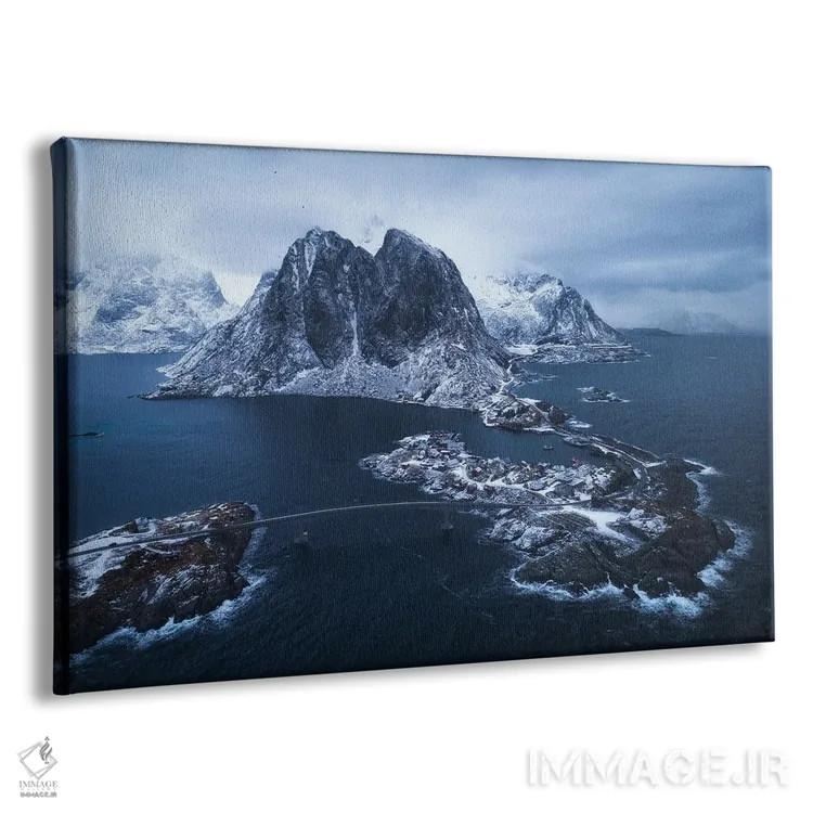 تابلو نمای رمزآلود هامنوی از بالا اثر دنیل گاستاگر - نمای پرسپکتیو محصول