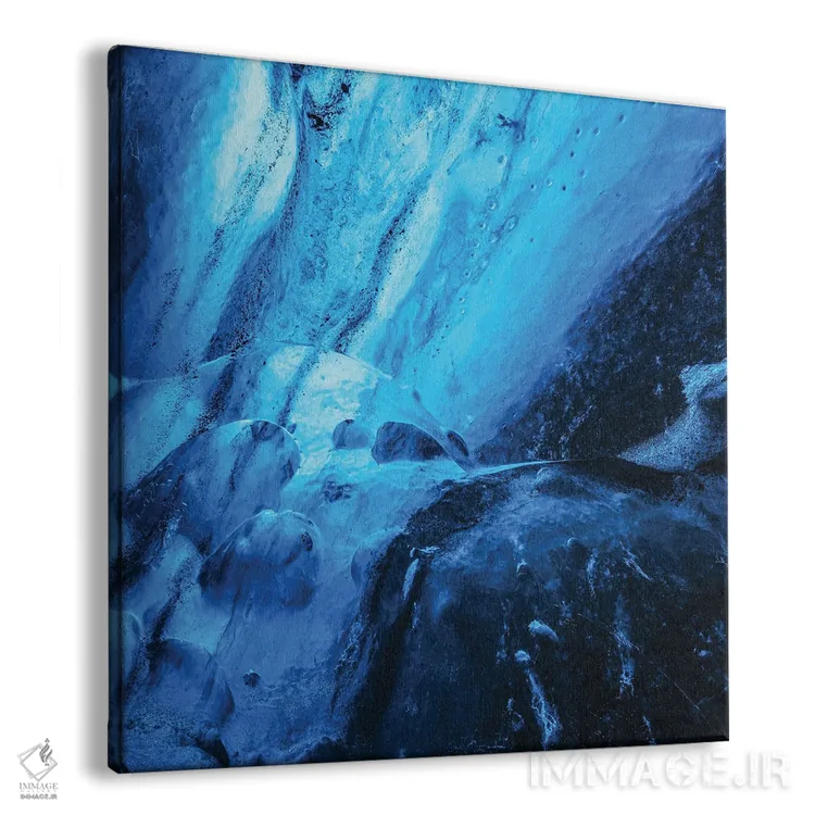 تابلو انتزاعی یخزده اثر دنیل گاستاگر - نمای پرسپکتیو محصول