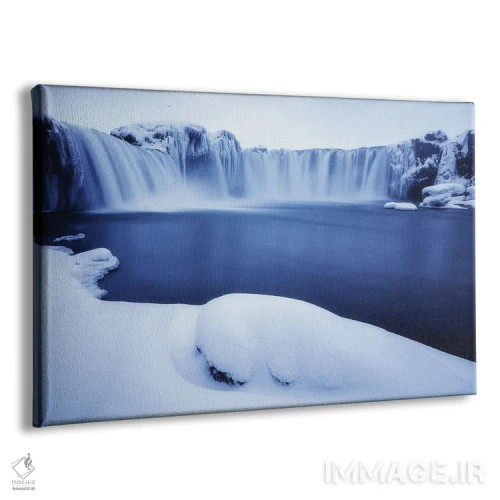 تابلو شرایط زمستانی بینقص در گودافوس اثر دنیل گاستاگر - نمای پرسپکتیو محصول