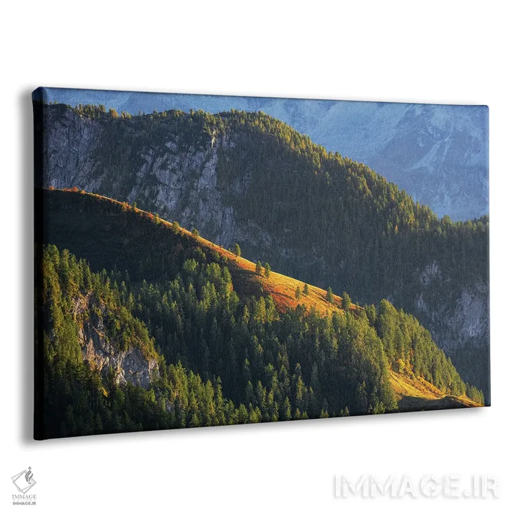 تابلو عصر پاییزی در آلپ باواریا (آلمان) اثر دنیل گاستاگر - نمای پرسپکتیو محصول