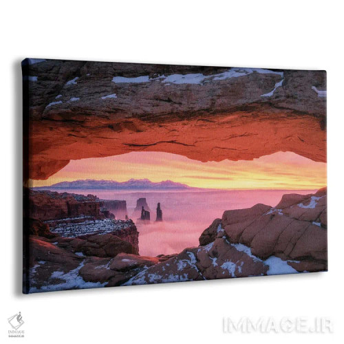 تابلو طلوع سوزان در مسا آرچ (یوتا) اثر دنیل گاستاگر - نمای پرسپکتیو محصول