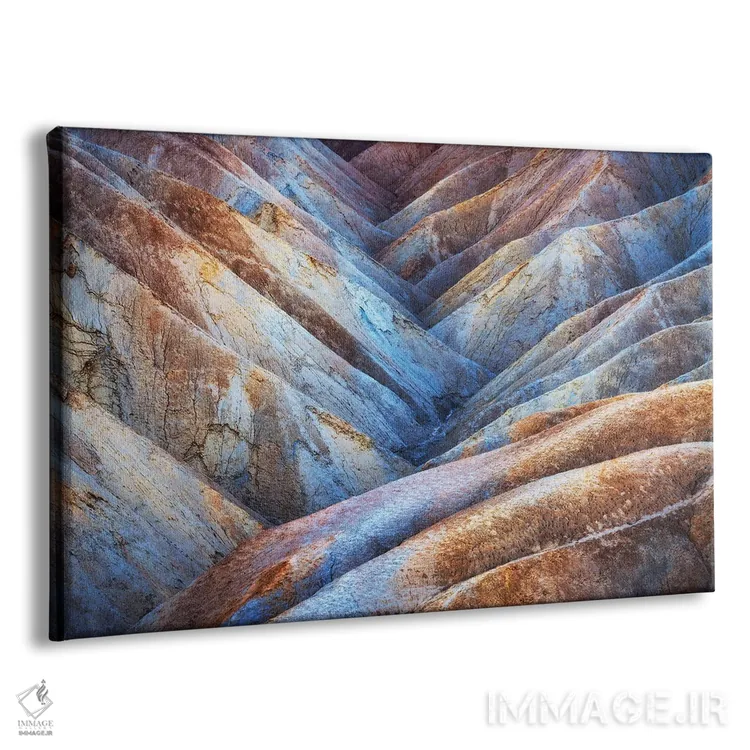تابلو بدلندز رنگارنگ (ناحیه جغرافیایی آمریکا) اثر دنیل گاستاگر - نمای پرسپکتیو محصول