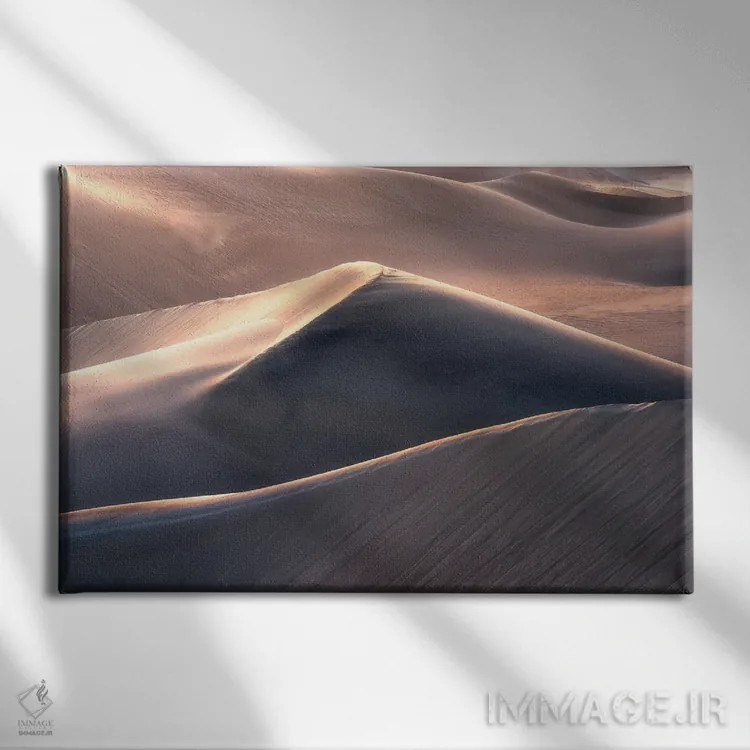 تابلو آخرین نور در بیابان اثر دنیل گاستاگر - نمای روبهرو روی دیوار
