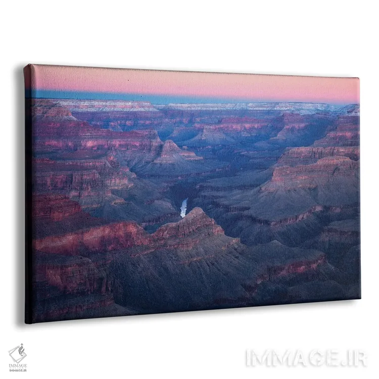 تابلو صبح سرد زمستانی در گرند کنیون (آریزونا) اثر دنیل گاستاگر - نمای پرسپکتیو محصول
